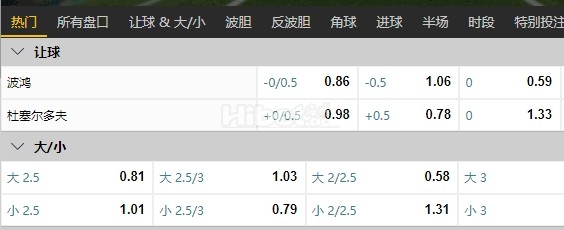德乙 05/24 02:30  波鸿  -  杜塞尔多夫